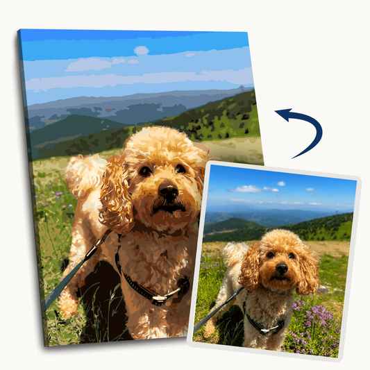 🎁 Pintura por Números Personalizada (100% off)